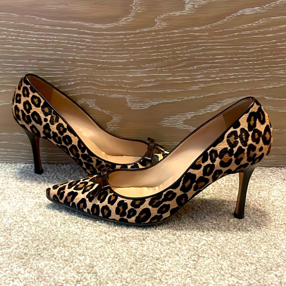Manolo Blahnik Ponyhair Animal Print Pumps Women's Size: 9 | EU 39